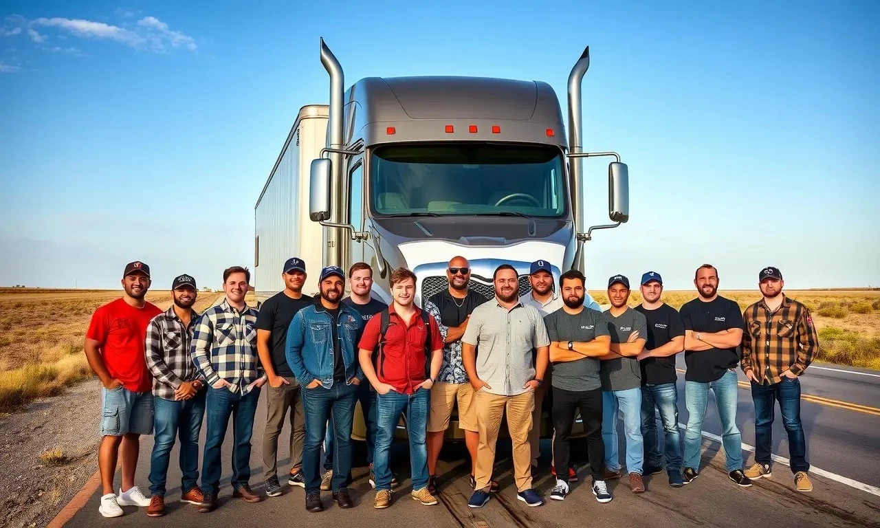how much do millennial transport truck drivers make in texas